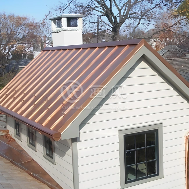 Standing Seam Copper Roof Panels Standing Seam Copper Roof Panels